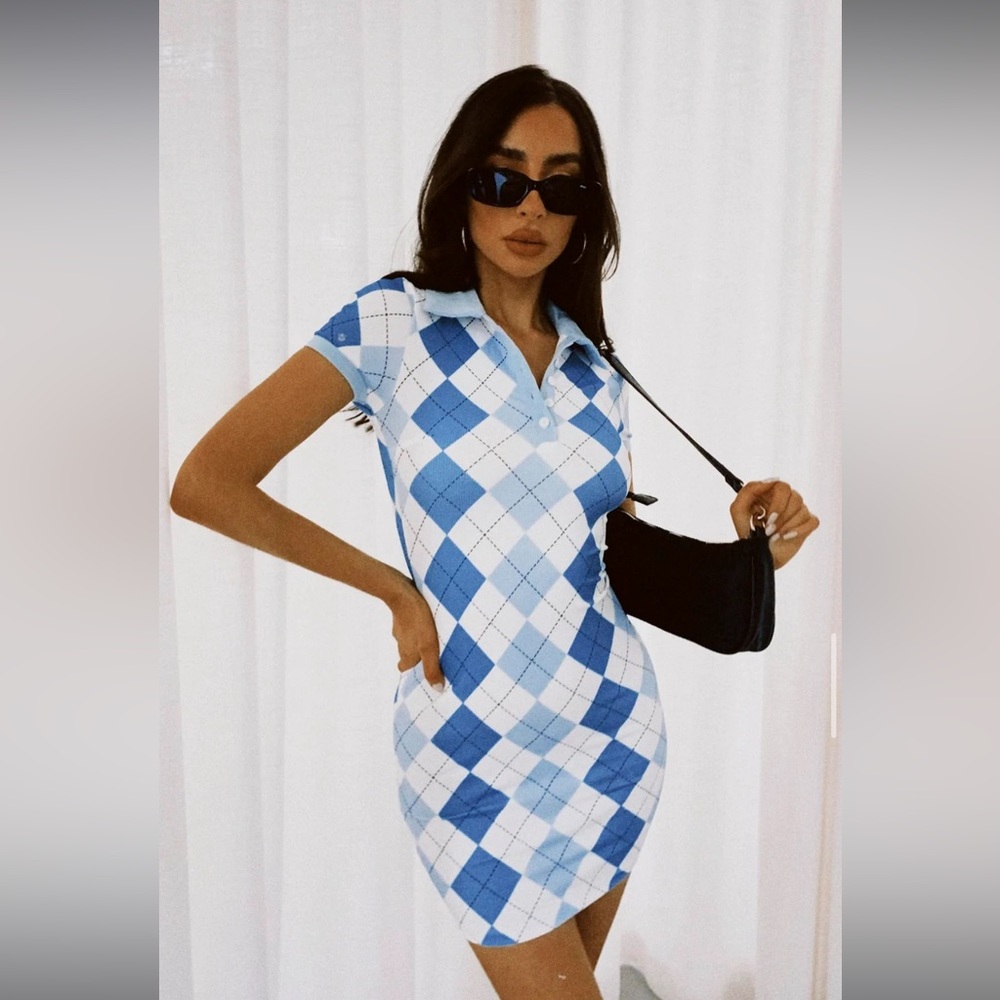 Mini polo dress